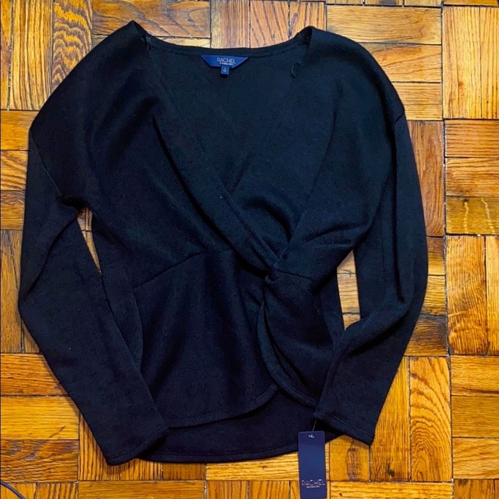 NWT Rachel Roy wrap long sleeve size: S